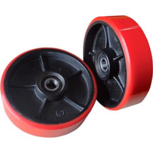 Полиуретановое колесо для гидравлических тележек 200x50 - фото 1